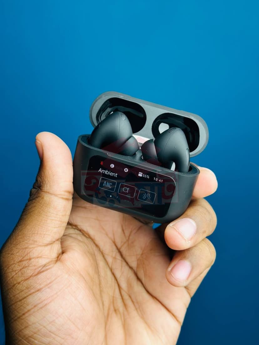 A9 Pro ANC Touch Screen Display Earbuds - Image 2