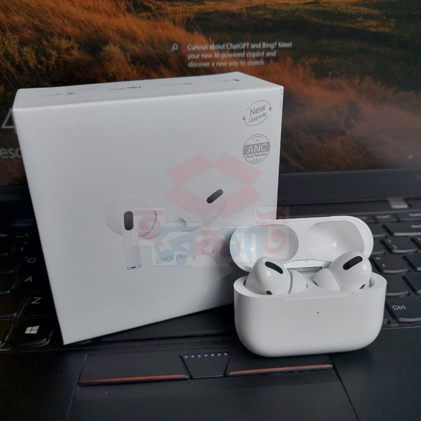 HOCO EQ10 Plus ANC ENC Noise Reduction Wireless Bluetooth 5.4 Earbuds with LED Display Charging Case - Image 2