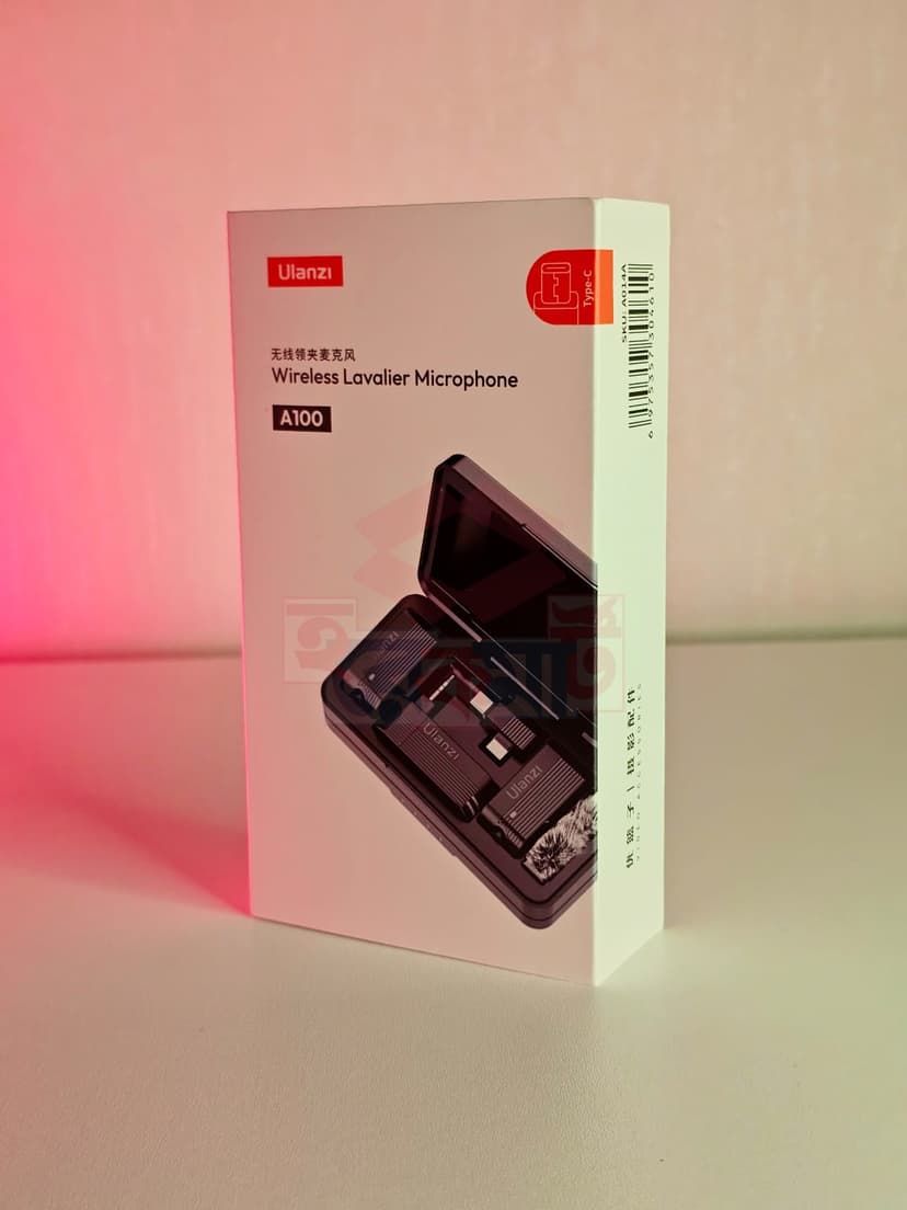 Ulanzi A100 Wireless Lavalier Microphone - Image 2