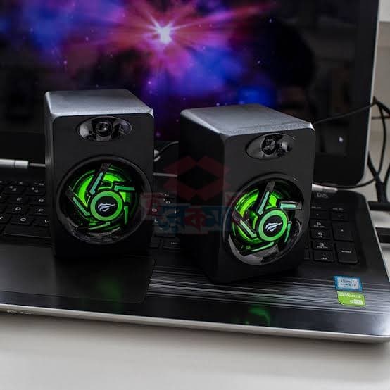 HAVIT SK706 GAMENOTE BACKLIT USB SPEAKER - Image 1