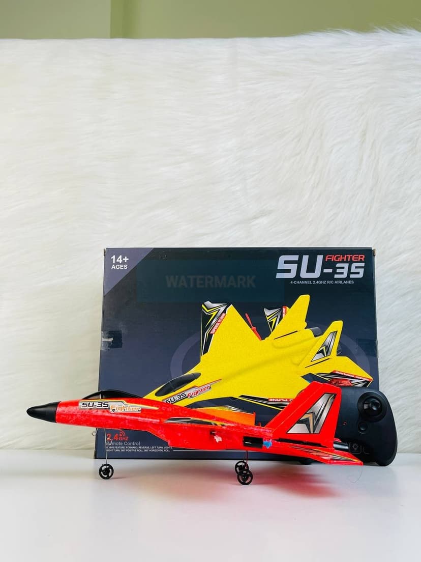 Remote Control Airplane Baby Toys Aircraft Drone - Image 1