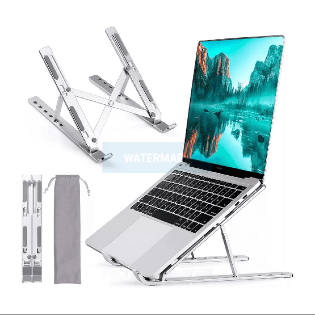 Laptop Stand Aluminum Alloy Adjustable Multi-angle Laptop Stand 10-17 inch Tab Notebook laptop stand - Image 1