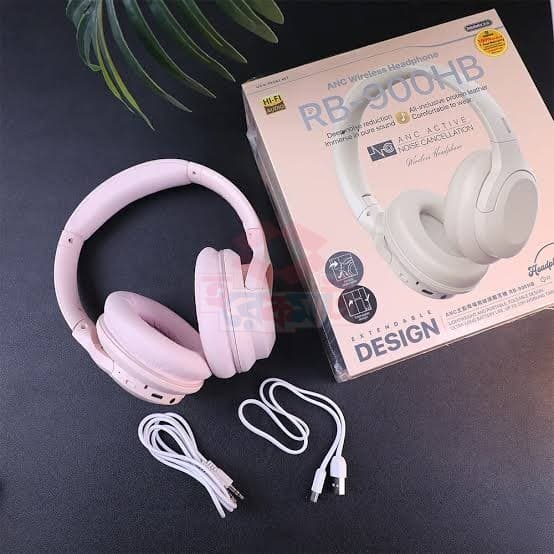 REMAX RB-900HB Noise Canceling Wireless Headset L1-H9002 - Image 1